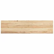 Vidaxl Podloge za stopnice 4 kosi 100x25x2 cm trdna hrastovina