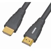 PremiumCord Kabel HDMI A - HDMI A M/M 1 m, zlata barva
