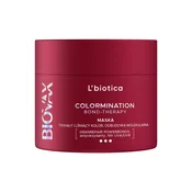 Lbiotica Biovax Colormination Bond Therapy obnovitvena maska za barvane lase 200 ml