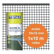 shumee PVC kvadratna grafitna mreža 10, 1,0 m * 10 MB, mreža 10 mm - 10,0 MB - S-B 01170G