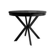 Miza Oswego 157 (Črni marmor) Črni marmor, Črna, 76cm, PodaljšanjePodaljšanje, Iverna plošča, Kovina