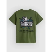 Vans Dumpster Raccoon Kids fantovska majica green balsam