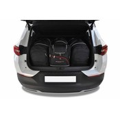 KJUST Komplet 4 kosov potovalnih torb AERO za OPEL GRANDLANDx2017+