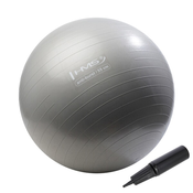 shumee YB02 NOVA GIMNASTIČNA ŽOGA 55CM GRAFITNA ANTI-BURST HMS