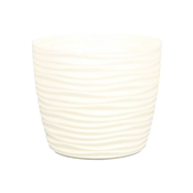 Pokrov za cvetlični lonček SAHARA PETIT plastika mat d13x11cm