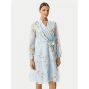 Rinascimento Cocktail obleka CFC0128000003 Svetlo modra Regular Fit