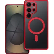 ELECTRO MAG COVER ovitek združljiv z MagSafe za SAMSUNG S26 rdeče barve