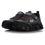 Skechers Patike za decake S Lights-Vortex 2.0-Veltrox, 400605L-BKCC, Tamnosive