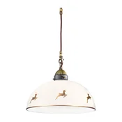 Kolarz 731.30.151-Luster na sajli NONNA 1xE27/75W/230V precnik 30 cm jeleni ružicasto zlato