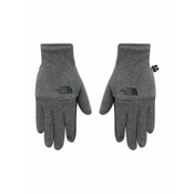 Ženske rokavice iz flisa The North Face Etip Recycled Glove - tnf medium grey heather
