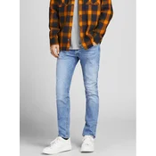 Jack & Jones Jeans hlače Glenn 12203510 Modra Slim Fit