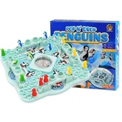 slomart LEAN TOYS Družabna igra Kit v akciji - Dirka pingvinov