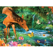 Sunsout - Puzzle Little Brown Horse - 500 kosov