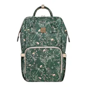 Kikka Boo Torba za mame Siena Luxe Secret Garden Deep Green