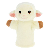 Keel Toys SE3077-5 Keeleco Ovečka - eko plišasta lutka za roko 27 cm
