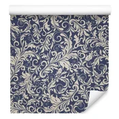 Tapeta z vintage ornamenti v vintage slogu za dnevno sobo in spalnico 50x1000 cm