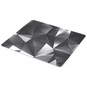 Endorfy Crystal Black L Podloga za miško, igralna, 450 × 400 × 3 mm, vodoodporna, črna