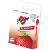 Pepino Strawberry kondomi 3 kos