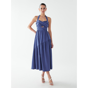 BWLDR Obleka Lana moder denim