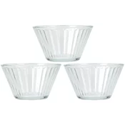 Excellent Houseware Staklene zdjelice 11,5 cm, 270 ml 3 kom.