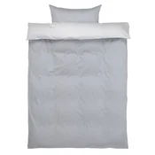 Set satenske posteljine JUDITH 140x200 plava
