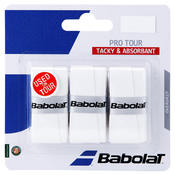 Babolat PRO TOUR X3, tenis grip, bela