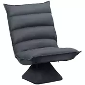 Homestar Stol za tla 62x70x95 cm temno siva