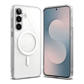 Ovitek Ringke Fusion Magnetic za Sasmung Galaxy S25 FE - clear