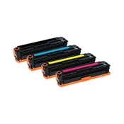 Komplet tonerjev za HP 125A (CB540A/CB541A/CB542A/CB543A), kompatibilni
