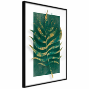 Poster - Gilded Palm Leaf 30x45