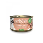 Schesir Complete&Balanced konzerva za macke - Tuna i losos u želeu 85g
