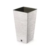 Prosperplast Prevleka za cvetlični lonec FURU SQUARE ECO WOOD 2v1 plastika 30x30x55cm