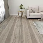 vidaXL Talne deske 55 pcs Taupe 5,11 m2 PVC