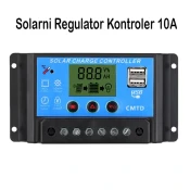 Solarni Regulator Kontroler 12V/24V 10A
