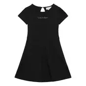 Calvin Klein Jeans Obleka  temno siva / črna