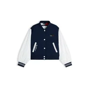 TOMMY HILFIGER Prehodna jakna nočno modra/bela