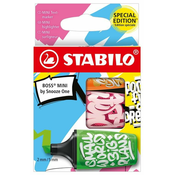 Set markera, 2-5 mm, STABILO, Boss Mini Snooze One, 3 različite boje 07/03-71