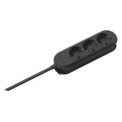 Bachmann Bachmann 385.170 razdelilna letev črna vtičnica 1 kos, (20635859)