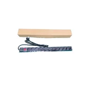 Exeshop Razvodni PDU panel za rack 19 in, sa 12 uticnih mesta, kabl 2m (aluminijum)