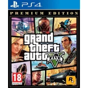 Grand Theft Auto 5 (Premium Edition) - igra PS4