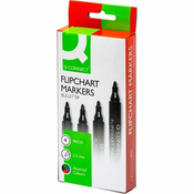 Q-Connect Marker za flipchart, 4 barve
