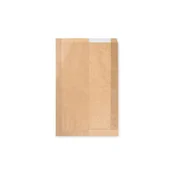 Papirnata vrečka (PAP/PP) z okencem 22+5 x 34 cm [1000 kosov]