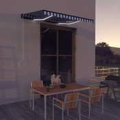 VIDAXL tenda s senzorjem za veter in LED lučmi (300x250cm)