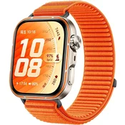 GS Najlonski pašček za Huawei Watch Fit 4/4 Pro/3, oranžen