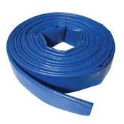 Silverline PVC ploska cev 50 mm × 10 m Srebrna črta