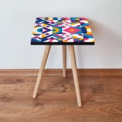 Hanah Home Klub sto Shp215, 35x42x35 cm, Šareni