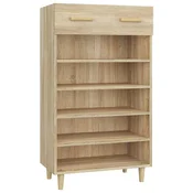 Vidaxl Omarica za čevlje 60x35x105 cm konstruiran les