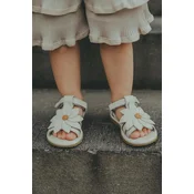 Donsje Otroški usnjeni sandali Donsje Iles Fields Sandals Daisy