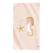 Saro Baby mikrovlaknena brisača 90x160cm Seahorse