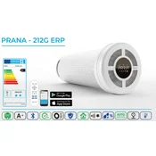 PRANA Rekuperator 212G erp - Max 45 - 60 cm